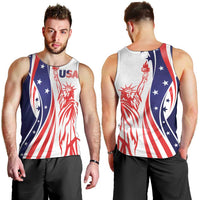 Fourth Of July USA Men Tank Top American Dream - Statue Of Liberty