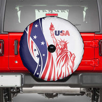 Fourth Of July USA Spare Tire Cover American Dream - Statue Of Liberty