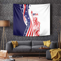 Fourth Of July USA Tapestry American Dream - Statue Of Liberty