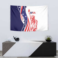 Fourth Of July USA Tapestry American Dream - Statue Of Liberty