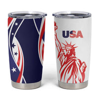 Fourth Of July USA Tumbler Cup American Dream - Statue Of Liberty