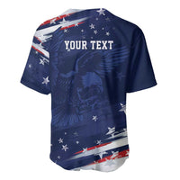 Personalized Fourth Of July USA Baseball Jersey The Stars and Eagle