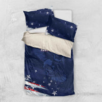 Personalized Fourth Of July USA Bedding Set The Stars and Eagle