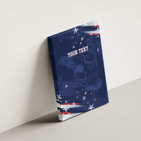 Personalized Fourth Of July USA Canvas Wall Art The Stars and Eagle