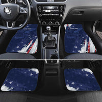 Personalized Fourth Of July USA Car Mats The Stars and Eagle