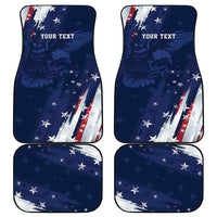 Personalized Fourth Of July USA Car Mats The Stars and Eagle