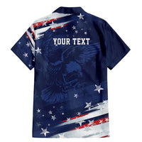 Personalized Fourth Of July USA Family Matching Mermaid Dress and Hawaiian Shirt The Stars and Eagle