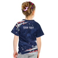 Personalized Fourth Of July USA Kid T Shirt The Stars and Eagle