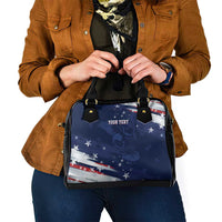Personalized Fourth Of July USA Shoulder Handbag The Stars and Eagle