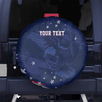 Personalized Fourth Of July USA Spare Tire Cover The Stars and Eagle