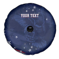 Personalized Fourth Of July USA Spare Tire Cover The Stars and Eagle