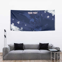 Personalized Fourth Of July USA Tapestry The Stars and Eagle