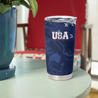 Personalized Fourth Of July USA Tumbler Cup The Stars and Eagle