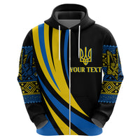 Ukraine Hoodie Independence Slava Ukraini "Battle Angel" - Wonder Print Shop