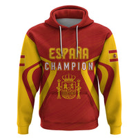 Personalised Spain Football Hoodie World Cup Campeona 2023 La Roja - Wonder Print Shop