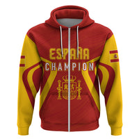 Personalised Spain Football Hoodie World Cup Campeona 2023 La Roja - Wonder Print Shop
