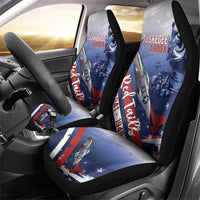 Tuskegee Airmen Red Tails Car Seat Cover Straighten Up and Fly Right - Blue White - Wonder Print Shop