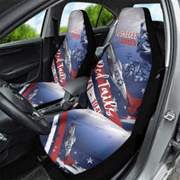 Tuskegee Airmen Red Tails Car Seat Cover Straighten Up and Fly Right - Blue White - Wonder Print Shop