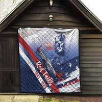 Tuskegee Airmen Red Tails Quilt Straighten Up and Fly Right - Blue White - Wonder Print Shop