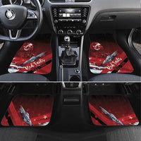 Tuskegee Airmen Red Tails Car Mats Straighten Up and Fly Right - Black Red - Wonder Print Shop