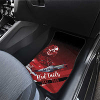 Tuskegee Airmen Red Tails Car Mats Straighten Up and Fly Right - Black Red - Wonder Print Shop