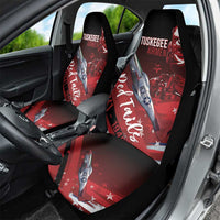 Tuskegee Airmen Red Tails Car Seat Cover Straighten Up and Fly Right - Black Red - Wonder Print Shop