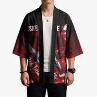 Tuskegee Airmen Red Tails Kimono Straighten Up and Fly Right - Black Red - Wonder Print Shop