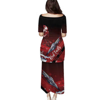 Tuskegee Airmen Red Tails Puletasi Straighten Up and Fly Right - Black Red - Wonder Print Shop