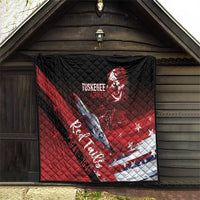 Tuskegee Airmen Red Tails Quilt Straighten Up and Fly Right - Black Red - Wonder Print Shop
