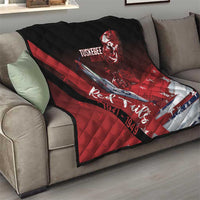 Tuskegee Airmen Red Tails Quilt Straighten Up and Fly Right - Black Red - Wonder Print Shop