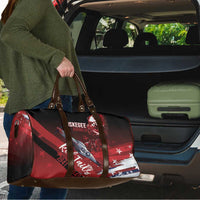 Tuskegee Airmen Red Tails Travel Bag Straighten Up and Fly Right - Black Red - Wonder Print Shop