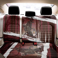 Merry Christmas Back Car Seat Cover Krampus in The Woods - Red LT7 - Wonder Print Shop
