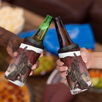 Merry Christmas 4 in 1 Can Cooler Tumbler Krampus in The Woods - Red LT7 - Wonder Print Shop