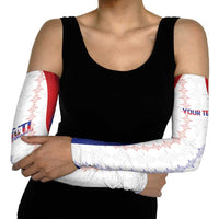 Haiti Football Les Grenadiers Personalized Arm Sleeves Voodoo Veve Papa Legba - Wonder Print Shop