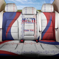 Haiti Football Les Grenadiers Personalized Back Car Seat Cover Voodoo Veve Papa Legba - Wonder Print Shop