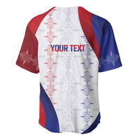 Haiti Football Les Grenadiers Personalized Baseball Jersey Voodoo Veve Papa Legba - Wonder Print Shop