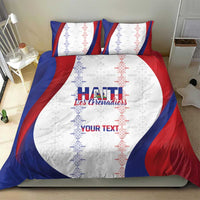 Haiti Football Les Grenadiers Personalized Bedding Set Voodoo Veve Papa Legba - Wonder Print Shop