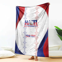 Haiti Football Les Grenadiers Personalized Blanket Voodoo Veve Papa Legba - Wonder Print Shop