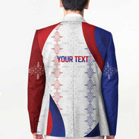 Haiti Football Les Grenadiers Personalized Blazer Voodoo Veve Papa Legba - Wonder Print Shop
