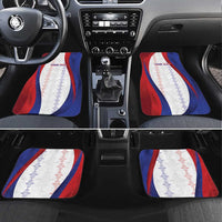 Haiti Football Les Grenadiers Personalized Car Mats Voodoo Veve Papa Legba - Wonder Print Shop