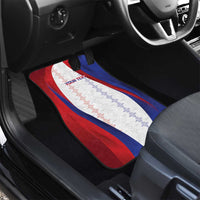 Haiti Football Les Grenadiers Personalized Car Mats Voodoo Veve Papa Legba - Wonder Print Shop