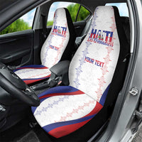 Haiti Football Les Grenadiers Personalized Car Seat Cover Voodoo Veve Papa Legba - Wonder Print Shop