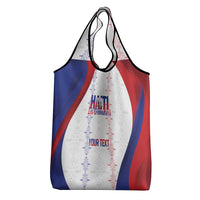 Haiti Football Les Grenadiers Personalized Grocery Bag Voodoo Veve Papa Legba - Wonder Print Shop