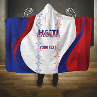 Haiti Football Les Grenadiers Personalized Hooded Blanket Voodoo Veve Papa Legba - Wonder Print Shop