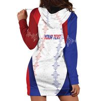 Haiti Football Les Grenadiers Personalized Hoodie Dress Voodoo Veve Papa Legba - Wonder Print Shop