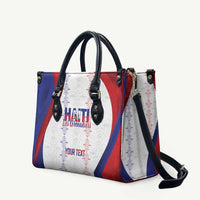 Haiti Football Les Grenadiers Personalized Leather Bag Voodoo Veve Papa Legba - Wonder Print Shop