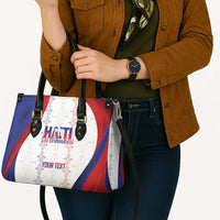 Haiti Football Les Grenadiers Personalized Leather Bag Voodoo Veve Papa Legba - Wonder Print Shop