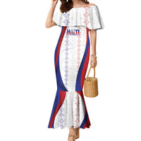 Haiti Football Les Grenadiers Personalized Mermaid Dress Voodoo Veve Papa Legba - Wonder Print Shop