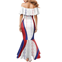 Haiti Football Les Grenadiers Personalized Mermaid Dress Voodoo Veve Papa Legba - Wonder Print Shop