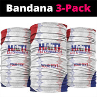 Haiti Football Les Grenadiers Personalized Neck Gaiter Voodoo Veve Papa Legba - Wonder Print Shop